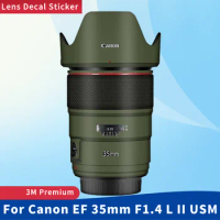 For Canon EF 35mm F1.4 L II USM Camera Lens Skin Anti-Scratch Protective Film Body Protector Sticker EF35 F/1.4 F1.4L