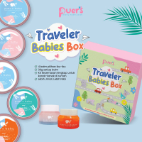 Set Balm Bayi TRAVELER BABIES BOX - PUERS BABY - Pilih dari 5 jenis Lovely Rub, Comfy Jolly, Twinkle