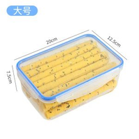 保鮮盒 雪櫃商用微波爐透明飯盒圓形小號塑膠密封罐收
