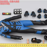 Hottoys 1/6 HT MMS600 MK5 Racing Jumpsuit&amp;Body Hands Model for 12" Figure
