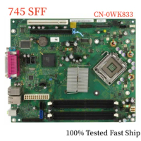 CN-0WK833 For Dell Optiplex 745 Motherboard 0WK833 WK833 LGA775 DDR2 Mainboard 100% Tested Fast Ship