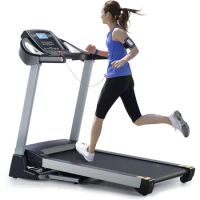 Treadmill Electric Folding with 15% Auto Incline & Bluetooth Speaker,3.5HP Up with 20" Wide Tread Be