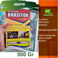 Brasitox 500 Gram Obat Siput Obat Keong Sawah Lintah Keluwing