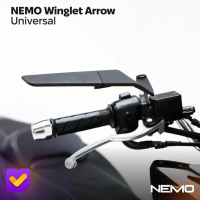 Spion NEMO Wing Tipe Arrow 100% Ori Nemo   Universal utk semua Motor Honda Beat Genio Stylo PCX ADV 