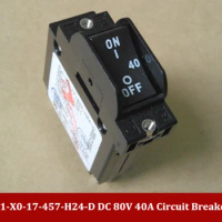 High Quality for Carling Technology AJ1 PJ1-XO-17-457-H24-D DC 80V 40A Circuit breaker 20pcs/lot