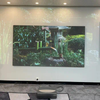 ALR Projection Screen for Ultra Short Throw Laser Projector CLR 130-150inch Ambient Light Rejecting Frame UST Projector Screen