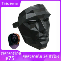 พร้อมส่ง ไม่ต้องรอพรี หน้ากาก SOLDIERS SQUIDD สควิดเกม เล่นลุ้นตาย สามเหลี่ยม สี่เหลี่ยม , วงกลม FRO