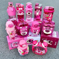 Botol Minum Anak Tritan Motif Lotso / Botol Anak Lotso Pasti Ori