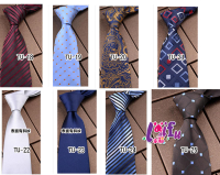 領帶來福，k1264領帶8cm花紋領帶拉鍊領帶寬版領帶，售價170元