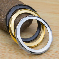 Gold/Silver/Black Watch Case Steel Rings Steel Ring Fits Seiko SKX007 SKX009 SKX171 SRPD Polished Finish Fashion Bezel