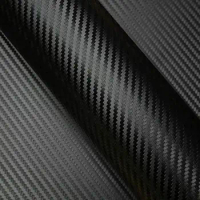 Black Carbon Fiber Matte Vinyl Wrap Roll Car Interior Wrap Stickers Auto Accessories Vinyl Film 50x120cm DIY Car Protection