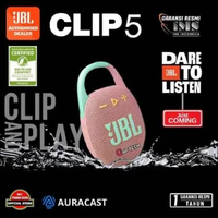 JBL Clip 5 Successor Clip 4 Ultra-Portable Waterproof Speaker Original PINK