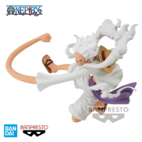 BANDAI Banpresto One Piece Anime BRC BATTLE RECORD COLLECTION Monkey D. Luffy GEAR 5 Figurines Actio