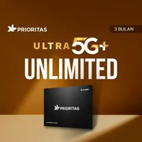 Kartu Perdana Unlimited XL PRIORITAS Ultra 5G+ 3 Bulan