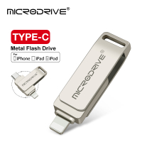 2 in 1 OTG Type C to Lightning Flash Pen Drive Usb 3.0 32GB 64GB 128GB 256G 512G Memory Stick usb C flash disk type-C Pendrive