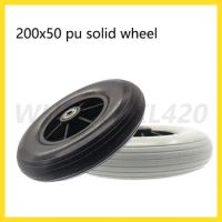 high-quality for Wheelchair Parts 200x50 Solid Tire 8x2 Inch Thickening Tyre 200*50 PU Front