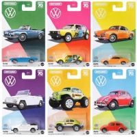 Original Matchbox Transportation 70Year Car Model Japan Origins Volkswagen Lifetime Metal Kid Toys for Boys 1/64 Special Edition