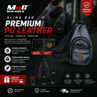 MnG Tas Selempang Pria Waterproof Keren WaistBag Casual Anti Air Sporty Stylish Tas Pinggang Tahan A