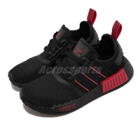Adidas 休閒鞋 NMD R1 男鞋 黑 紅 Boost 經典 襪套 反光 GV8422