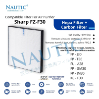 HEPA Filter SHARP Air Purifier FP-F30Y / FP-J30Y / FP-GM30Y FZ-F30HFE