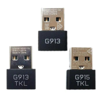 DualChannel USB Receiver 2.4 GHz Wireless USB Plug for LogitechG913 G913 TKL G915 TKL Wireless Keyboard