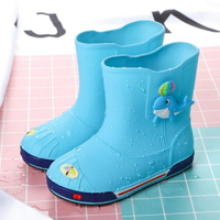 兒童雨鞋男童女童中筒雨靴防水膠鞋防滑