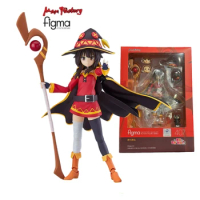 In Stock Original Max Factory Figma 407 Megumin Anime Action Model Toys Gifts Collection God's Bless