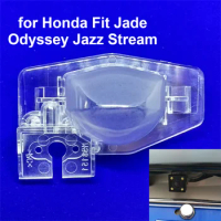 Car Rear View Reverse Camera Bracket License Plate Lights Housing Mount for Honda Fit Jade Odyssey CRV FRV Jazz Logo Stream