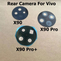 For Vivo X90 Pro Plus Back Camera Glass Lens With Adhesive Sticker Camera Protector Replacement Parts