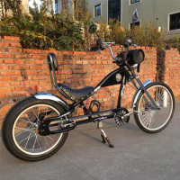 Fat Bike Chopper With Comfortable Backrest Seat Saddle And Loud Speaker Bag Chopper Bike Seat Christmas Bike Gift Luxurious Bike