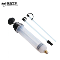 針筒型抽油 500ml 刻度顯示(手動抽油器 煞車油抽油 齒輪油注油器 針筒型抽油 真空抽油)