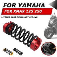 Motorcycle Lift Seat Spring Auxiliary Spring For Yamaha XMAX250 XMAX125 XMAX 250 X-MAX 125 Accessories Supports Shock Absorbers
