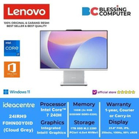 AIO LENOVO IdeaCentre 24IRH9 F0HN00Y0ID Core 7 240H 16GB 2X8GB 1TB W11 OHS 2024 M365 Cloud Grey