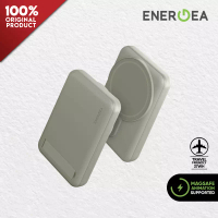 Energea Powerbank Wireless Magsafe Mini 10000mAh + PD 20W ENERGEA Magpac Mini - Sage