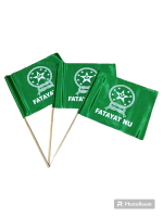 BENDERA FATAYAT NU MINI / BENDERA FATAYAT NU STIK BAMBU MURAH BERKUALITAS