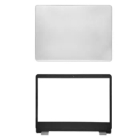 LCD Back Cover Case + bazel cover for Dell Inspiron 14 5493 silver 0638V6