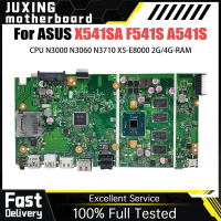 แล็ปท็อปเมนบอร์ดสำหรับ X541S F541S A541S เมนบอร์ด N3000 X541SA N3710 X5-E8000 CPU 2GB 4GB-RAM Syste