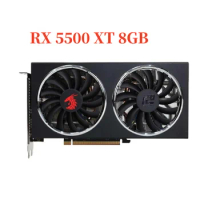 RX 5500 XT 8GB Graphics Card 8GB 128Bit GDDR6 Gaming Video Card For AMD Radeon RX 5500 XT 8G PCI-E PCIE4.0 X16 PC ETH Mining GPU