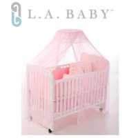L.A. Baby豪華全罩式嬰兒床蚊帳(加大加長型)共四色