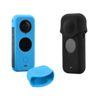 Accessories Action Camera Shell Case Cover Silicone Lens Cover Protector For Insta360 ONE X2