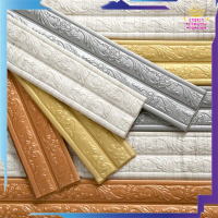 GTT Wallpaper List Foam 3D Motif Batik 230CM Tebal 8MM Dinding 2.3M