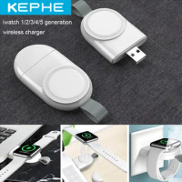 KEPHE Portable Wireless Charger for IWatch 5 4 Charging Dock Station USB Charger Cable for Apple Watch Series 5 4 3 2 1