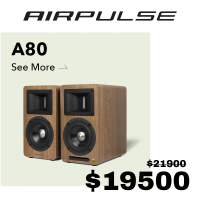 【AIRPULSE】AIRPULSE A80 主動式揚聲器