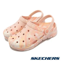 Skechers 涼鞋 Arch Fit-Mystic Muse 女鞋 蜜桃粉 大理石紋 洞洞鞋 111403PCH