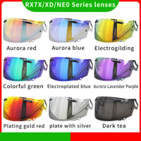 Motorcycle Helmet Visor Lens Full Face Anti-scratch Wind Shield Helmet Goggles Moto Accessories Parts Lens For ARAI RX-7X RX7X