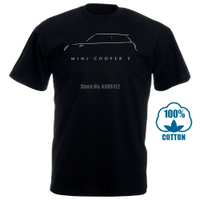 現貨 韓國 短袖 寬鬆 男生衣着 T恤短袖 Mini Cooper 011709 男裝 服飾 潮t 短袖t恤 純色短袖