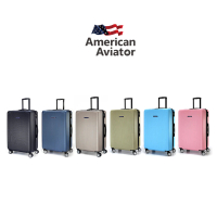 【American Aviator】28吋 NY紐約系列 - 鑽紋抗刮超輕量 可加大行李箱(6色可選)