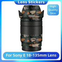 SEL18135 Camera Lens Sticker Coat Wrap Protective Film Body Protector Decal Skin For Sony E 18-135 18-135mm F3.5-5.6 OSS E18135