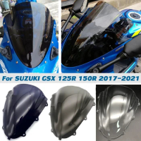 GSX-150R Windscreen Windshield Deflectors For Suzuki GSX 150R 125R GSX-R 150 125 GSXR150 2017 2018 2019 2020 2021 Double Bubble