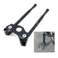【GEAROOP】Coolstand CNC鋁合金曲柄型腳架/停車架-黑